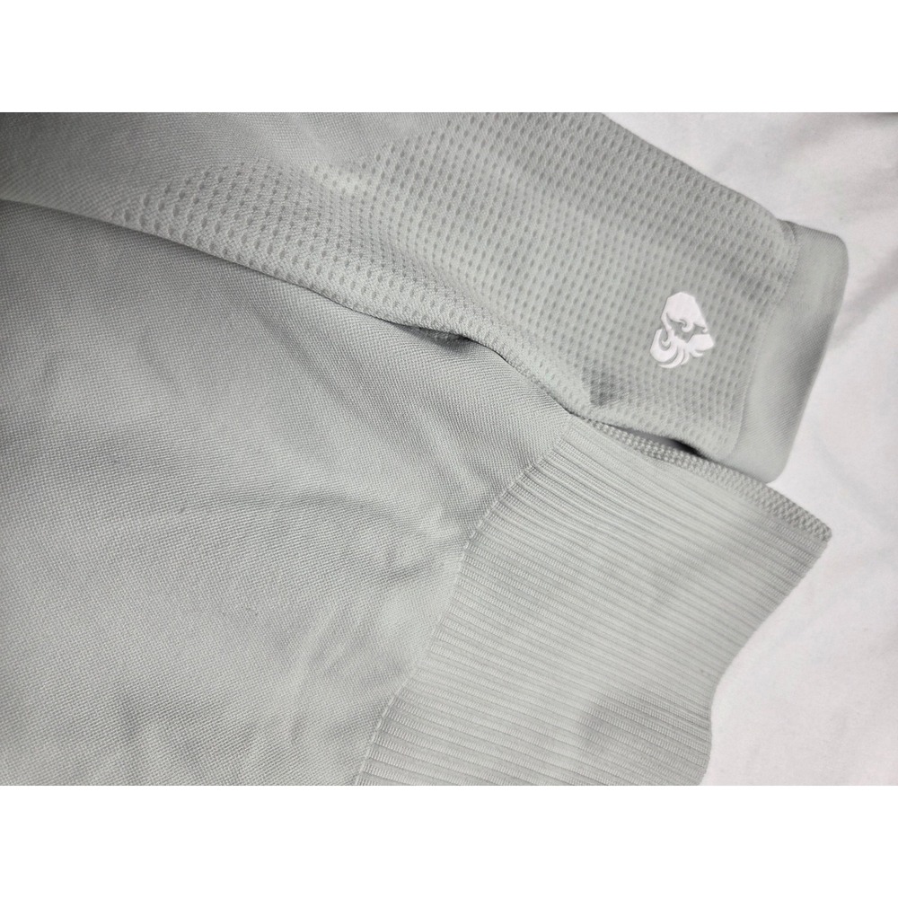 Women's Best Seamless High Waisted Athletic Leggings Sage Green Yoga Pants - Picture 6 of 8